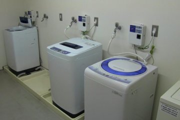 Residential floor laundry room