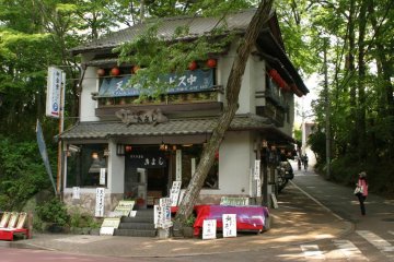 It's all about atmosphere: soba restaurants abound