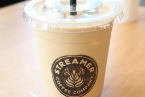 Streamer coffee available at the cafe
