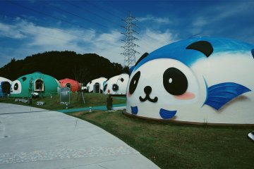 Fancy a stay at the panda village? 