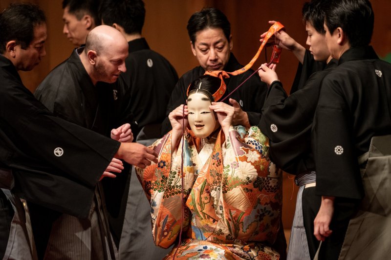 Masks play an important role in Noh