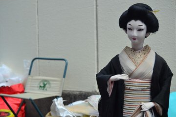Japanese Barbie donning a kimono!