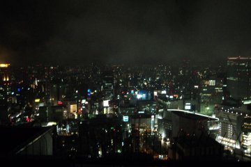 <p>The view from the Tower during the Night</p>