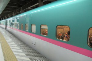 Поезд синкансен до Сендая