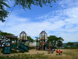 Big playground for visitors of&nbsp;all ages.