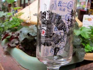 The souvenir beer glass and the 12 tickets one receives with regular admission