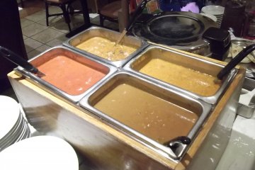 The buffet curries