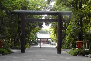 The second gateway of the Miyazaki Shrine