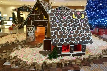 Life-size Gingerbread House