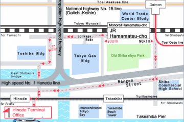 Terminal access map