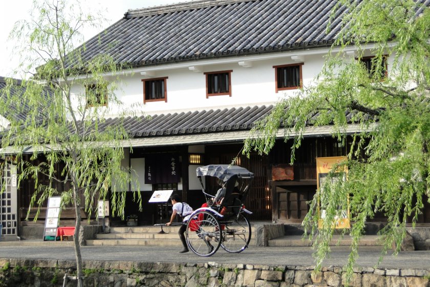 Ryokan Tsurugata in Kurashiki\'s historic Bikan District