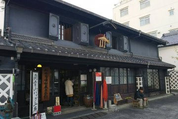 One of the old style stores close to Matsumoto Station