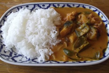 Half of my lunch! Red curry
