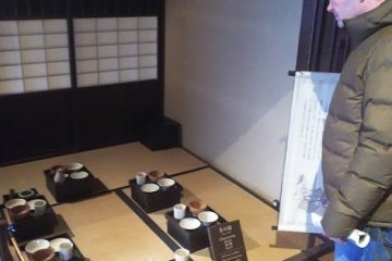 Hay muestras de la vida diaria samurai en el museo Ashigaru