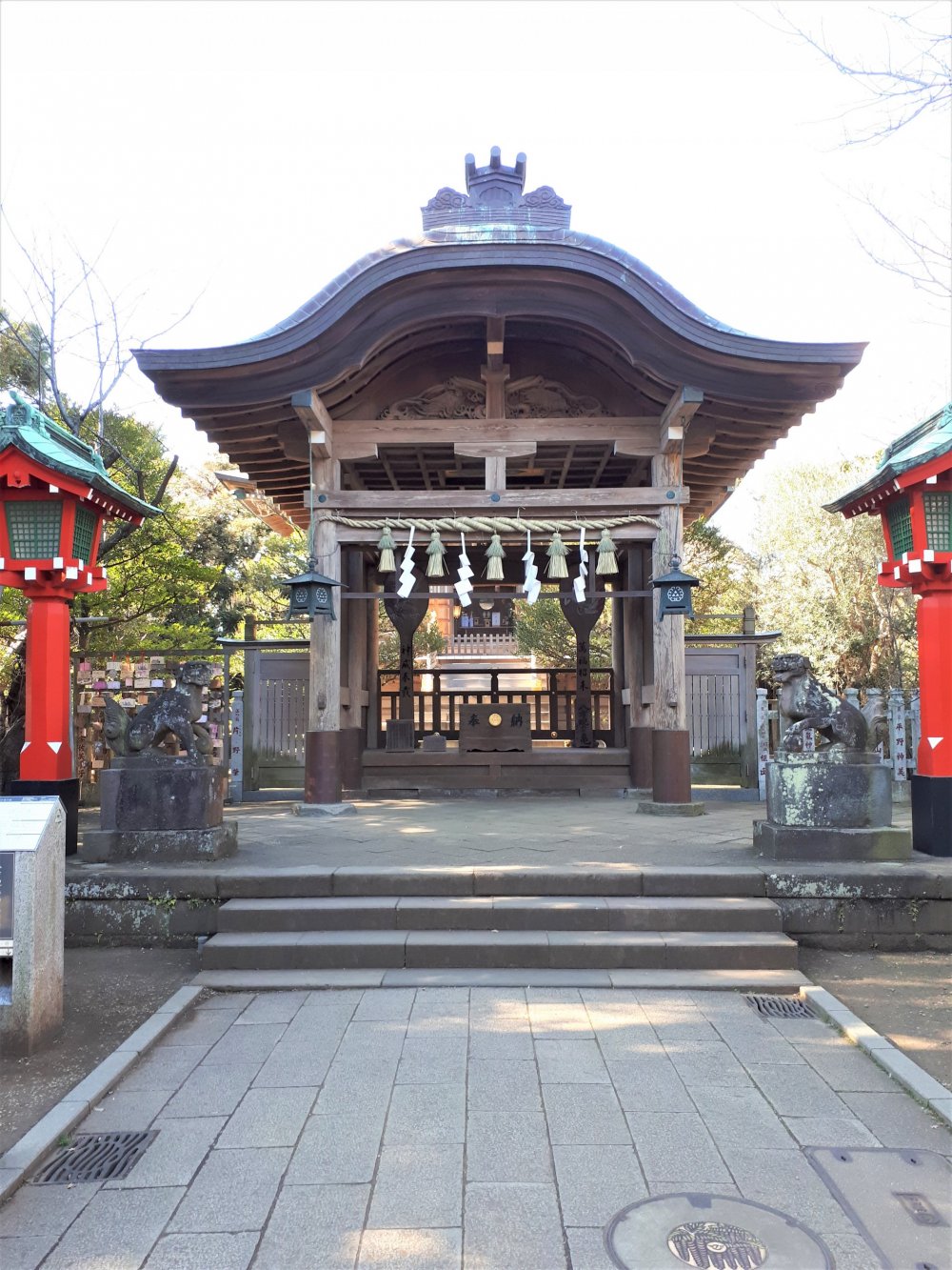 Okutsu no Miya, the original shrine of the island