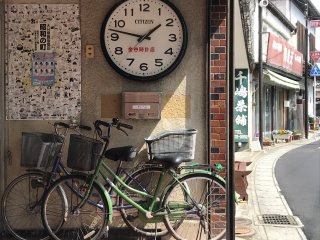 Time stands still on Showa Street