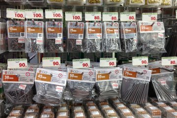 What would a home improvement center be without a large selection of nails?