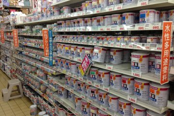 Make Man has a large selection of interior and exterior paints in dozens and dozens of different colors