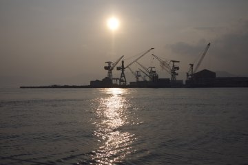 industrial hiroshima (cranes)