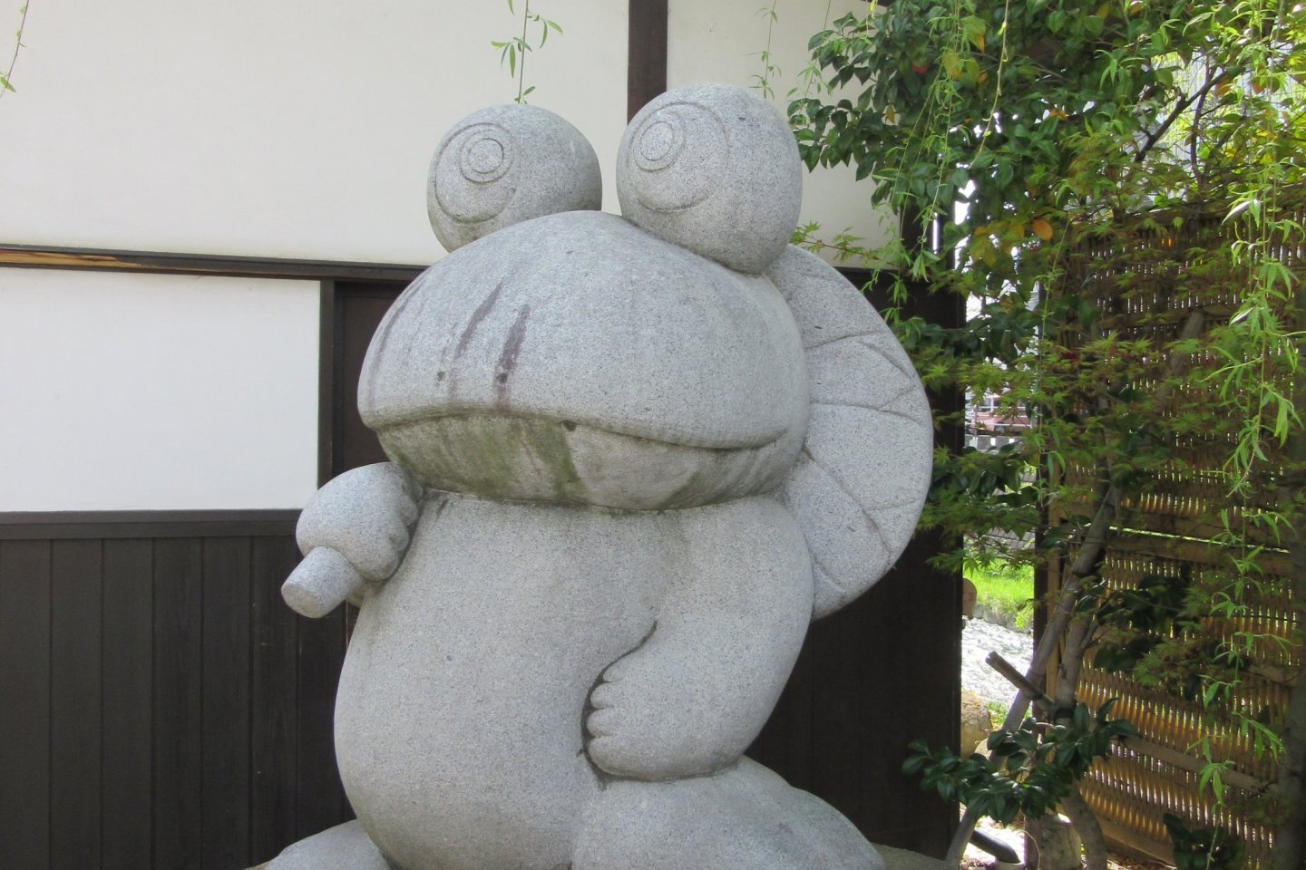The frog is Matsumoto\'s mascot