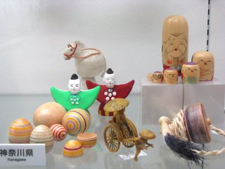 Dolls and toys from Kanagawa