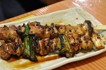 Yakitori, a favourite during Japanese summers