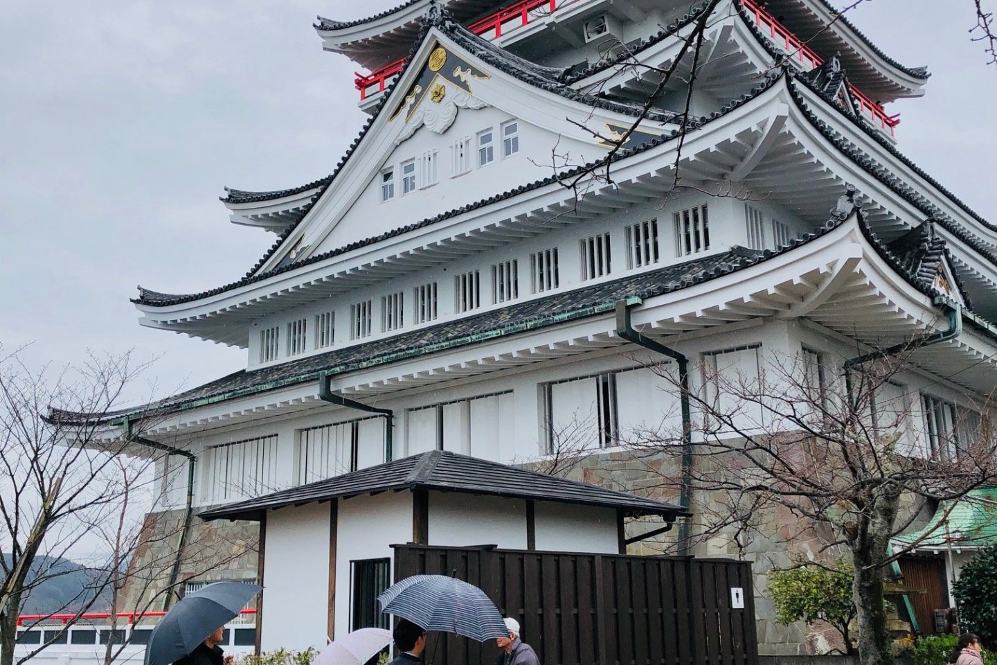 Vista do Castelo de Atami