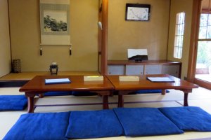 Tatami room.