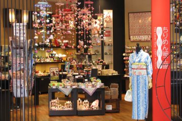 Souvenir shop in Kyoto