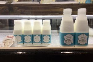 Jersey milk available at the cafe and local markets