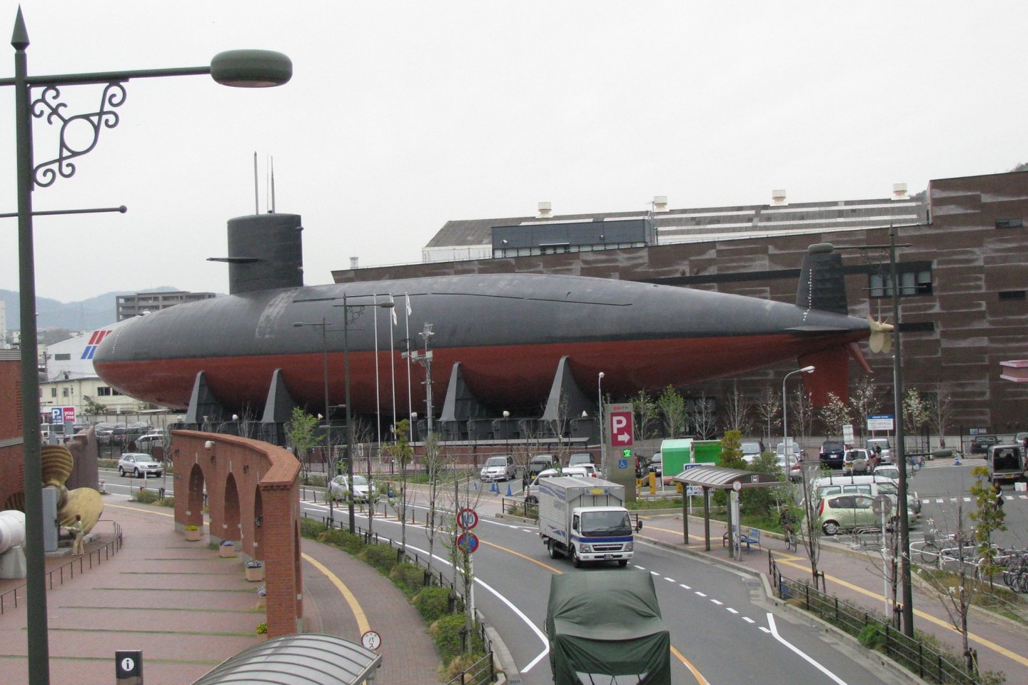 Подводная лодка Акисио в Курэ