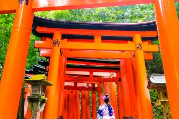 Climbing Fushimi Inari