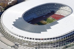 The National Stadium is the main arena of the 2020 Olympic Games