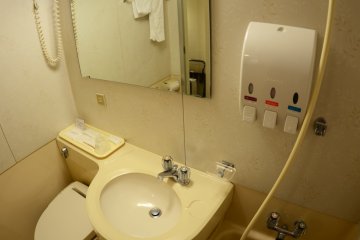 Bathroom of single room