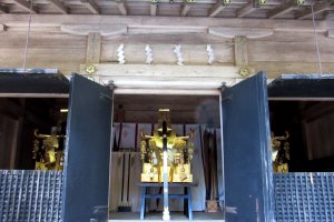 Mikoshi - a portable shrine for festivals