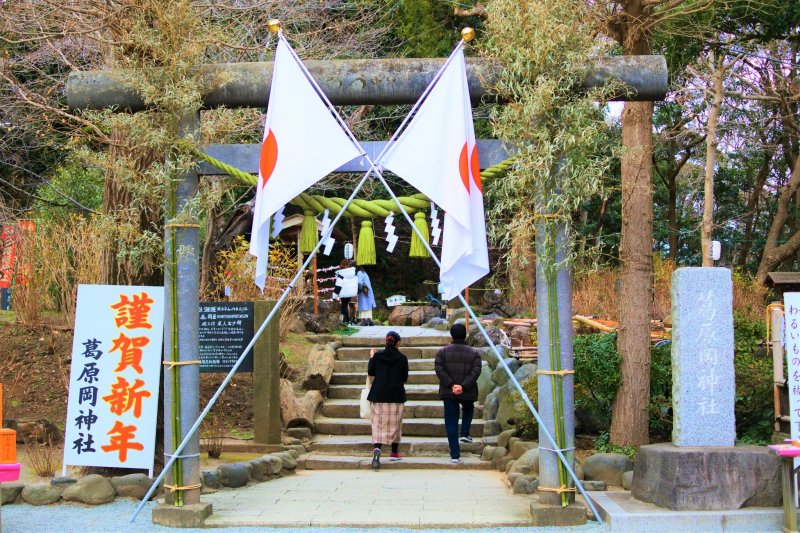 A torii shrine gate