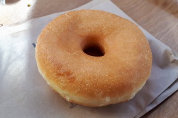 My favourite, a plain doughnut