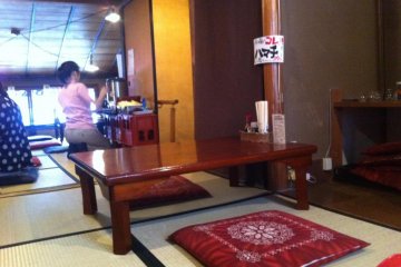 upstairs tatami room