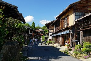 Le village "étape" Tsumago