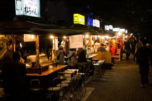 Street food stalls, Fukuoka