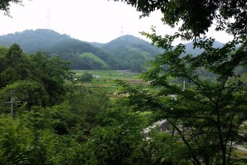 The countryside of eastern Osaka