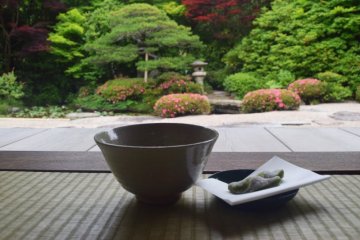 Stop for some tea at Gesshoji Temple!