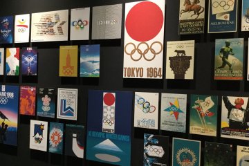 Posters from past Olympics