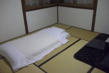 The tatami room