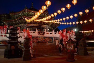 Masobyo Temple in the evening