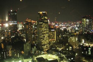 东京美丽的夜色