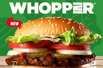 Plant-based Whopper Released at Burger King Japan