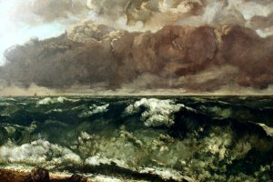 One of Courbet's sea-themed works