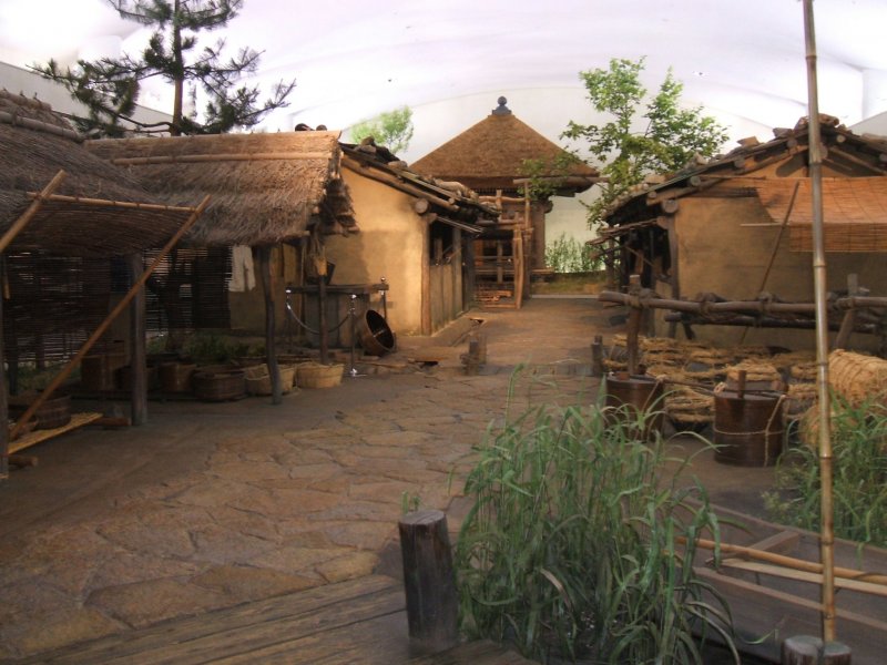 A Reconstruction of the Kusado Sengen-cho site at the Hiroshima Prefectural Museum of History