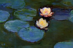 Waterlilies by Claude Monet will be on display at the event
